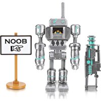 Jazwares Roblox Imagination Figur Noob Attack Mech Mobility Fiyati - roblox noob mech bot