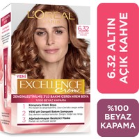 L'oréal Paris Excellence Creme Saç Boyası 6.32 Altın Açık Kahve