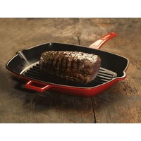 Lava Döküm Izgara Tava 26 x 32 cm Lv P Gt 2632 K0 - Kırmızı