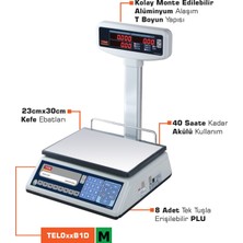 Tem Tel030B1D Tutar Hesaplamalı 30Kg