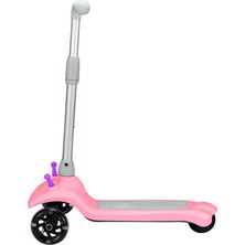 Naviway NS-05 Pembe Taşınabilir Elektrikli Çocuk Scooter