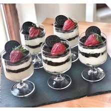 Paşabahçe 44074 Tower Su Puding Bardağı Dondurmalık Magnolia 12 Adet