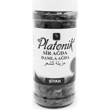 Platonik Soyulabilir Siyah Damla Sir Ağda 250 gr