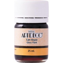 Artdeco Cam Boyası 25 ml Siyah 18