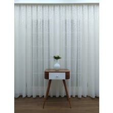 Esse Home Örme Dokuma Düz Tül Perde 100 x 250 Seyrek Pile 1/2