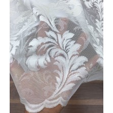 Esse Home Floş Örme Dantel Tül Perde 100 x 260 Sık Pile 1/3