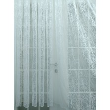 Esse Home Özel Örme Dokulu Tül Perde 100 x 250 Sık Pile 1/3