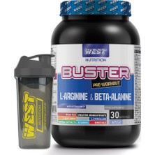 West Nutrition Buster Preworkout 672 Gram 30 Servis Orman Meyve Aromalı - Shaker Hediyeli