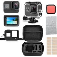 Trendfone Gopro Hero 8 Başlangıç Aksesuar Seti + Taşıma Çantası