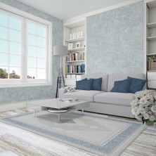 Halıca Bodrum BR90A Gri - Mavi 120 x 180 2.16 m2