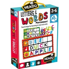 HEADU MONTESSORI LETTER - WORDS (3-6 YAŞ)