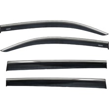 Niken Citroen Berlingo 2018 Sonrası Kromlu Cam Rüzgarlığı