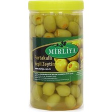 Mirliya Portakallı Yeşil Zeytin 1 kg