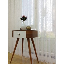 Esse Home Özel Örme Dokulu Tül Perde 100 x 250 Normal Pile 1/2.5