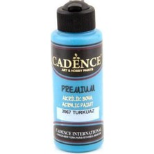 Cadence 2067 Turkuaz Su Bazlı Akrilik Boya 120 ml