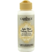 Cadence Akrilik Vernik 120 ml Kadife Dokulu Mat