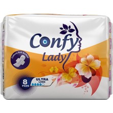 Confy Lady Hijyenik Ped Ultra Long 8 Adet