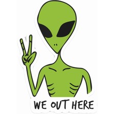 StickerMarket Alien Sticker