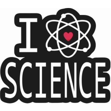Stickermarket I Love Science Sticker