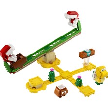 LEGO® Super Mario# 71365 Piranha Plant Güç Kaydırağı Ek Macera Seti Yapım Seti Yaratıcı Çocuklar için Koleksiyonluk  Oyuncak