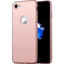 Moraksesuar  Apple iPhone 6S Plus Kılıf Ultra İnce Renkli Silikon Kapak Rose Gold