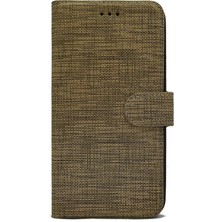 Case Street Huawei P40 Kılıf Standlı Kartvizitli Exclusive Spor Cüzdan Kahverengi