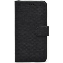 Case Street Huawei P40 Kılıf Standlı Kartvizitli Exclusive Spor Cüzdan Siyah