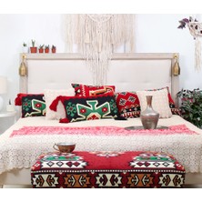 Lorence Home Esmeli Kırlent Urartu