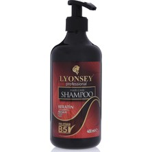 Keratin Saç Bakım Seti Şampuan 400 ml + Bakım Yağı 100 ml
