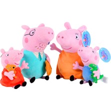 Schulzz Peppa Pig Ailesi Peluş Oyuncak