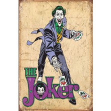 Hayat Poster The Joker Retro Vintage Ahşap Poster