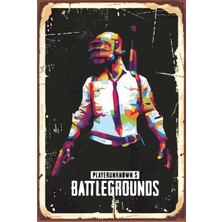 Hayat Poster Pubg Ahşap Poster