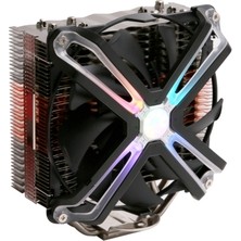 Zalman CNPS17X  Tuning Efektli 140mm LED Fanl'lı CPU Soğt .LGA2066/2011-V3/2011/1700/115X AM4/AM3+/AM3 CPU Cooler, 5 Heatpipes, PWM fan, TDP 200W