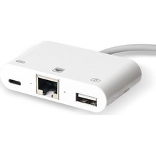 Mobitell Lightning To Ethernet Kamera Çevirici Adaptör