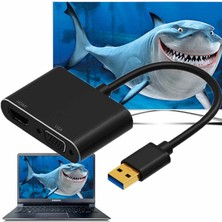 Mobitell 2in1 USB 3.0 HDMI VGA Hd Video Dönüştürücü Adaptör