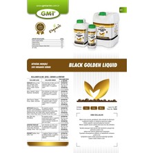 Gmt Black Golden Liquid 1 Lt ( Bitkisel Menşeli Sıvı Organik Gübre )