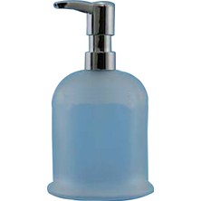 Lider Sıvı Sabunluk Şeffaf Krom Cam