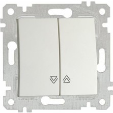 Mono Despina Beyaz Jaluzi Kumanda Çerçevesiz