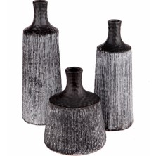 Kokosh Home Porselen 3 Lü Vazo