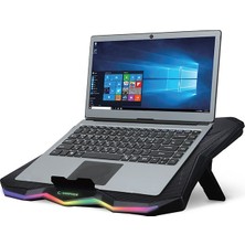 Rampage Addison AD-RC8 Showy 15-17 RGB Notebook Laptop Soğutucu