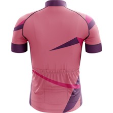 Freysport Braid Bisiklet Forması - Kısa Kollu Pembe