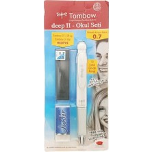 Tombow Deep Iı 0.7 mm Beyaz Okul Seti