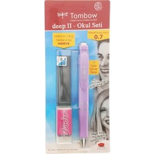 Tombow Deep Iı 0.7 mm Lila Okul Seti