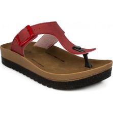 Twigy Ss1060F Tw Aris Parmak Arası Kırmızı Çocuk Terlik