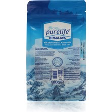 Pure Life Himalaya Tuzu - İnce İyotlu Kristal Kaya Tuzu Beyaz 500g