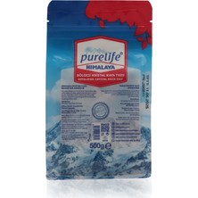 Pure Life Himalaya Tuzu - Granül Kristal Kaya Tuzu Pembe 500g