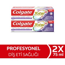 Colgate Total Profesyonel Diş Eti Sağlığı Diş Macunu 75 ml x 2 Adet