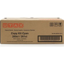 Utax 260CI/261CI 652611011 / 1T02PACUT001 3.700 Sayfa Mavi Toner