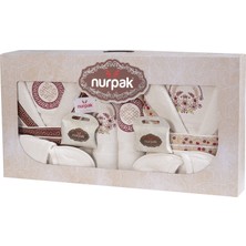 Nurpak Meltem Bornoz Seti 16 Parça