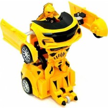 Gepettoys Bumblebee Transformers Oyuncak Robota Dönüşebilen Araba 15 cm